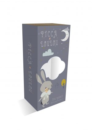 ארנב ורוד בתוך קופסת מתנה - Picca LouLou