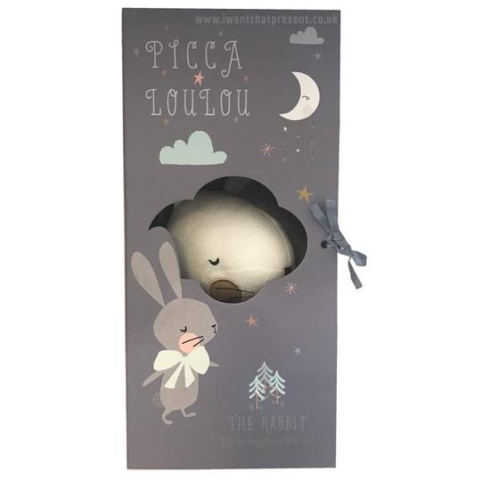 ארנב לבן בתוך קופסת מתנה - Picca LouLou