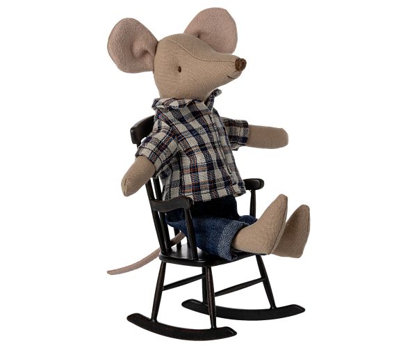 כסא נדנדה צעצוע, עכבר - פחם