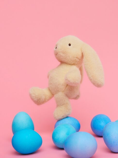 בובת ארנבת Bubbles – צהוב – 18 ס”מ