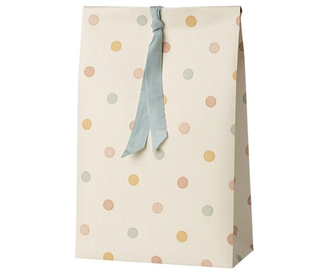 חבילת שקיות מתנה, Large, Multi dots